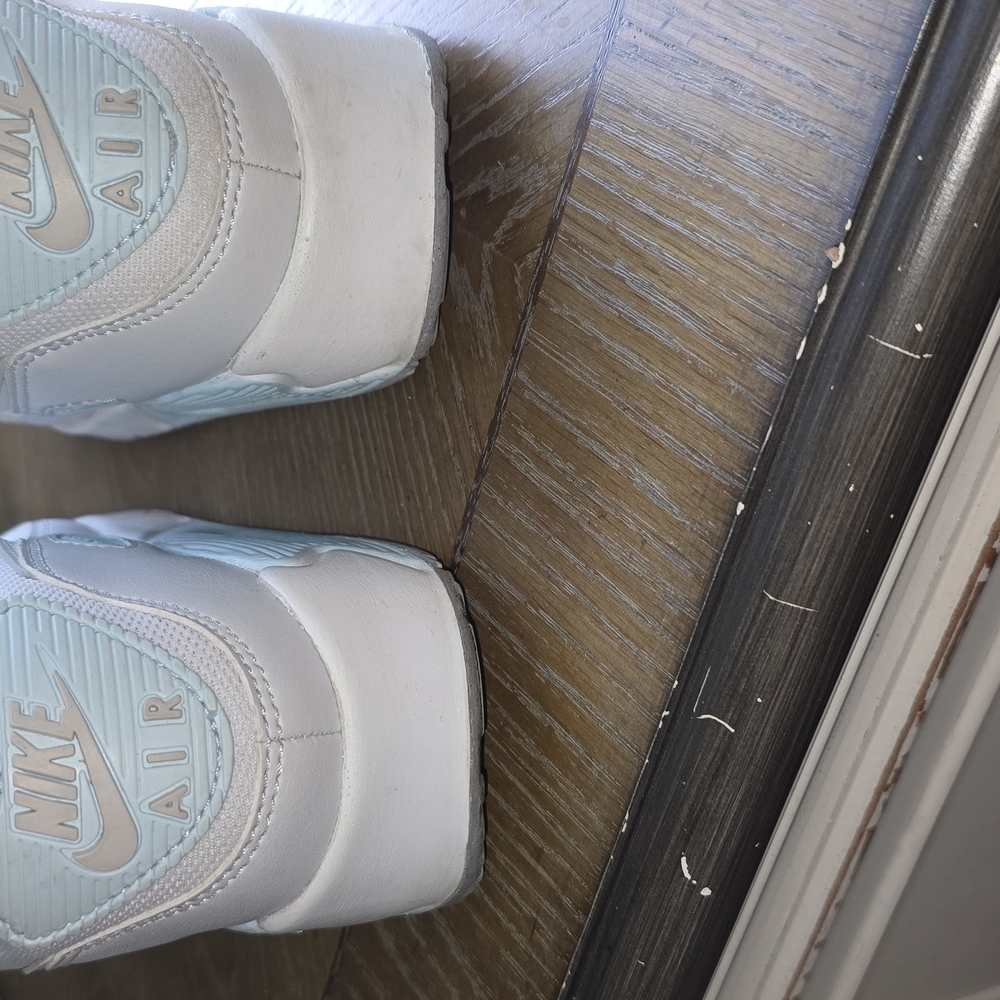 Nike Kids Air Sneakers - White and Blue
